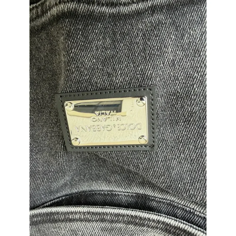 Size M - Dolce & Gabbana DG Graffiti Denim Jacket & Jeans Set